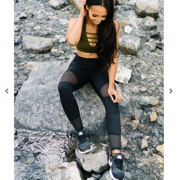 ZYIA Pants - NWOT Black Moto Leggings